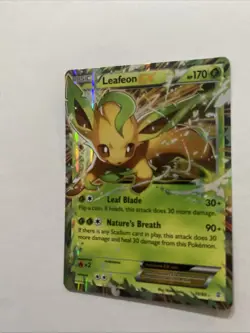 Pokemon Leafeon EX Holo Ultra Rare Card 10/83 XY Generations TCG - Image 2