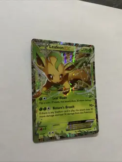 Pokemon Leafeon EX Holo Ultra Rare Card 10/83 XY Generations TCG - Image 3