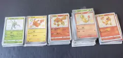 100 Lot Pokemon Chinese S Card Pikachu charmander -SE58 - Image 1
