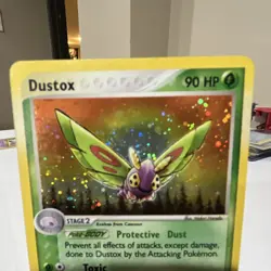 Pokemon Dustox EX Ruby & Sapphire Holo Rare 6/109 90 HP English TCG Card 2003 - Image 2