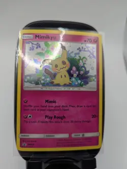 Mimikyu Black Star Promo SM163 Holo Pokemon TCG Card - Image 1