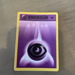 1st Edition Spanish Psychic Energy 101/102 Base Set - Pokemon Card - NM 1X - Image 2