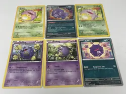 Pokemon TCG Koffing Base Set, Shadowless Common Card 51/102 - Image 1
