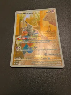 Mimikyu (Pokemon Center Exclusive) 075 Sv: Scarlet & Violet Promo Cards Holo - Image 2
