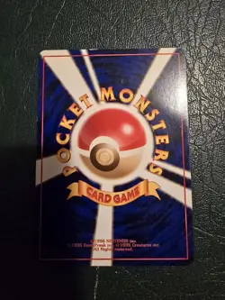 Lt. Surge's Rattata Japanese Gym Pokemon card old back US seller - Image 2