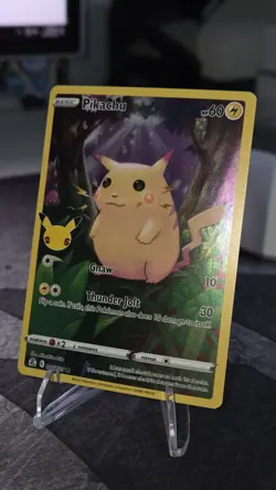 Pokemon TCG Pikachu Card 05/25 Celebrations 25th Anniversary Edition - Image 2