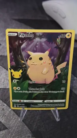 Pokemon TCG Pikachu Card 05/25 Celebrations 25th Anniversary Edition - Image 4