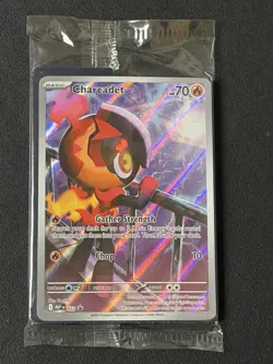 Charcadet 22 Black Star Promo Phantasmal Flames Sealed Promo Pokemon Card MINT - Image 1