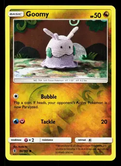Goomy 94/145 Guardians Rising LP Reverse Holo Pokemon Card TCG - Image 1