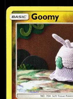 Goomy 94/145 Guardians Rising LP Reverse Holo Pokemon Card TCG - Image 2