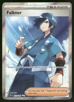 Pokemon Cards Falkner 251/193 Paldea Evolved Ultra Rare NM - Image 1
