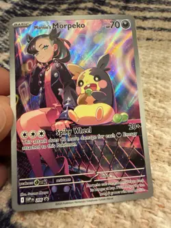 Marnie’s Morpeko 206 Sv: Scarlet & Violet Promo Cards Holo - Image 1