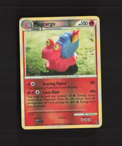 Magcargo 6/90 Undaunted Reverse Holo Rare Pokemon Card LP - Image 1