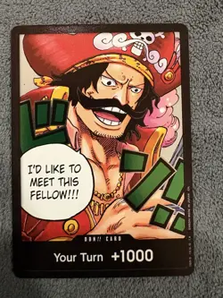 DON!! Card (Gol.D.Roger) Carrying On His Will Foil - Image 1