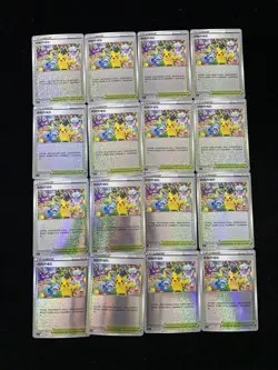16 Lot Pokemon Chinese Card Pikachu CS5.1C celebatory opening music -VW13 - Image 2