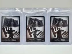 One Piece Special Don!! 3 Card Promo Set - Vol. 1,2,3 - Luffy, Ace,Sabo Sealed - Image 1
