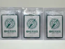 One Piece Special Don!! 3 Card Promo Set - Vol. 1,2,3 - Luffy, Ace,Sabo Sealed - Image 2