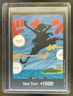 2023 One Piece Card Game Wings Captain OP06 Don Card Monkey D. Luffy Foil #NNO - Image 1