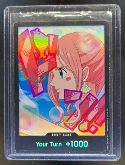 2023 One Piece Card Game Wings of Captain OP06 Don Card Shirahoshi Holo PRB2 - Image 1