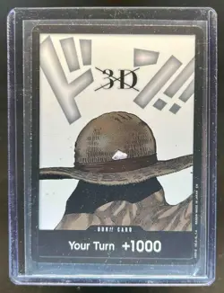 2023 One Piece Card Game Wings Captain OP06 Don Card Monkey D. Luffy 3D2Y Foil - Image 1