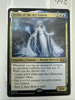 1x Hylda of the Icy Crown - Wilds of Eldraine - NM - MTG - Image 2