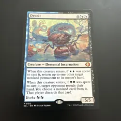 MTG Lorwyn Eclipsed - Deceit Non-Foil Near Mint - Image 1