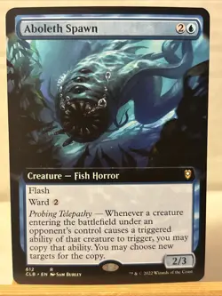 Aboleth Spawn (Extended Art) Commander Legends: Battle for Baldur's Gate Regular - Image 1