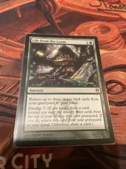 MTG Magic the Gathering Life from the Loam (172/306) Ravnica City of Guilds Mp - Image 1
