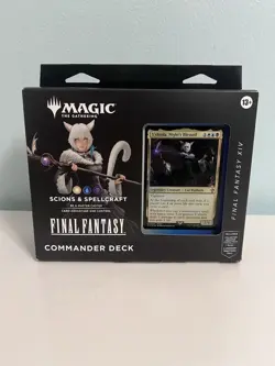 Magic the Gathering Final Fantasy Commander Deck Sealed Scions And Spellcraft - Image 1