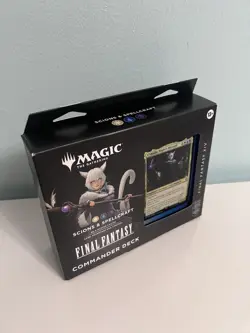 Magic the Gathering Final Fantasy Commander Deck Sealed Scions And Spellcraft - Image 4