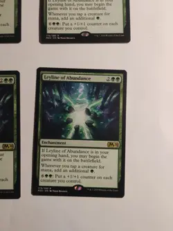 4 X Leyline of Abundance - Core Set 2020 #179/280 MTG Magic The Gathering - Image 4