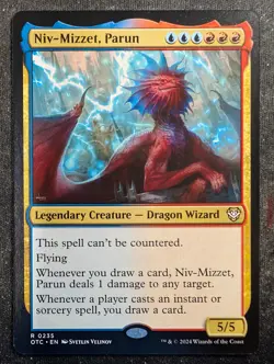 Niv-Mizzet, Parun - Outlaws of Thunder Junction Commander (MTG) - Image 1