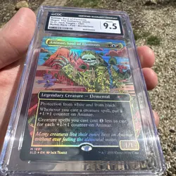 Animar, Soul of Elements *Rainbow Foil* Secret Lair 1891 SLD MTG CGC 9.5 - Image 2