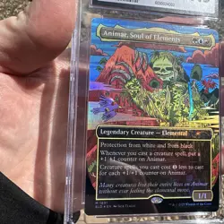 Animar, Soul of Elements *Rainbow Foil* Secret Lair 1891 SLD MTG CGC 9.5 - Image 3