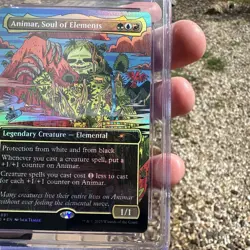 Animar, Soul of Elements *Rainbow Foil* Secret Lair 1891 SLD MTG CGC 9.5 - Image 5