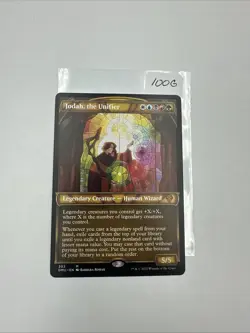 Jodah the Unifier Stained Glass 302 DMU Mythic Non-Foil Near Mint Condition - Image 1