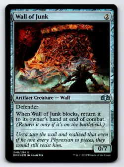 Wall of Junk U Dominaria Remastered # 240 NM Foil - Image 1