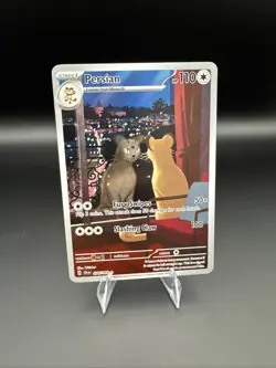 Pokemon Persian Illustration Rare Holo Card 078/064 SV Shrouded Fable - Image 1