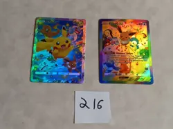 2 Custom pokemon cards- ACG Art Card - please read description - Image 1