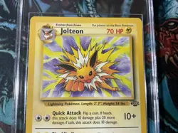 1999 Pokemon TCG Jolteon Jungle 20/64 Regular non holo Rare - NM - Image 3