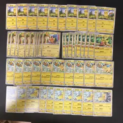 50*Lot Pokemon Trading Card Game TCG Pikachu Promo Chinese Poke Ball -KB72 - Image 1