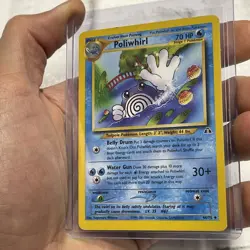Pokemon Poliwhirl 44/75 - Neo Discovery - Uncommon - LP Lightly Played Vintage - Image 2