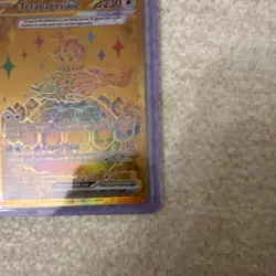 Pokemon TCG Terapagos ex Hyper Rare Holo Prismatic Evolutions 180/131 - Image 5