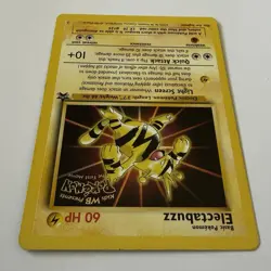 Electabuzz 2 (Pokemon The First Movie) Wotc Black Star Promo - Image 3