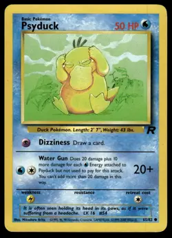 Pokemon Team Rocket 65/82 Psyduck - Image 1