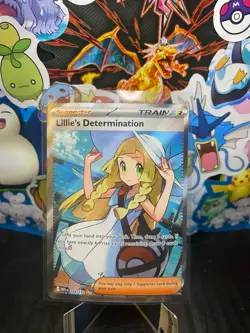 Lillie's Determination 169/132 - Mega Evolutions - Pokemon TCG - NM - Image 1