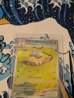 Pokemon Grotle TCG Holo Rare Illustration Temporal Forces 164/162 NM - Image 2