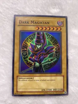 Yugioh Dark Magician 1st Edition SYE-001 Super Rare Holo NM - Image 1