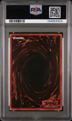2002 YU-GI-OH! LOB-LEGEND OF BLUE EYES WHITE DRAGON 1ST ED RED MEDICINE PSA 8 - Image 2