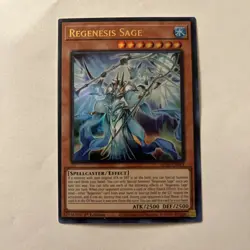 Yugioh! Regenesis Sage - ALIN-EN014 - Ultra Rare - 1st Edition Near Mint - Image 1